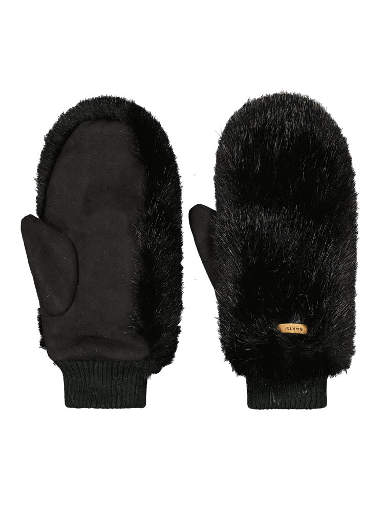Handschoenen - fur mitts - zwart - Barts