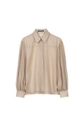 Blouse - 238657-3805 - Beige studs - Luisa Cerano