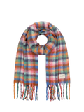 Shawl - plaity - blauw/oranje - Barts