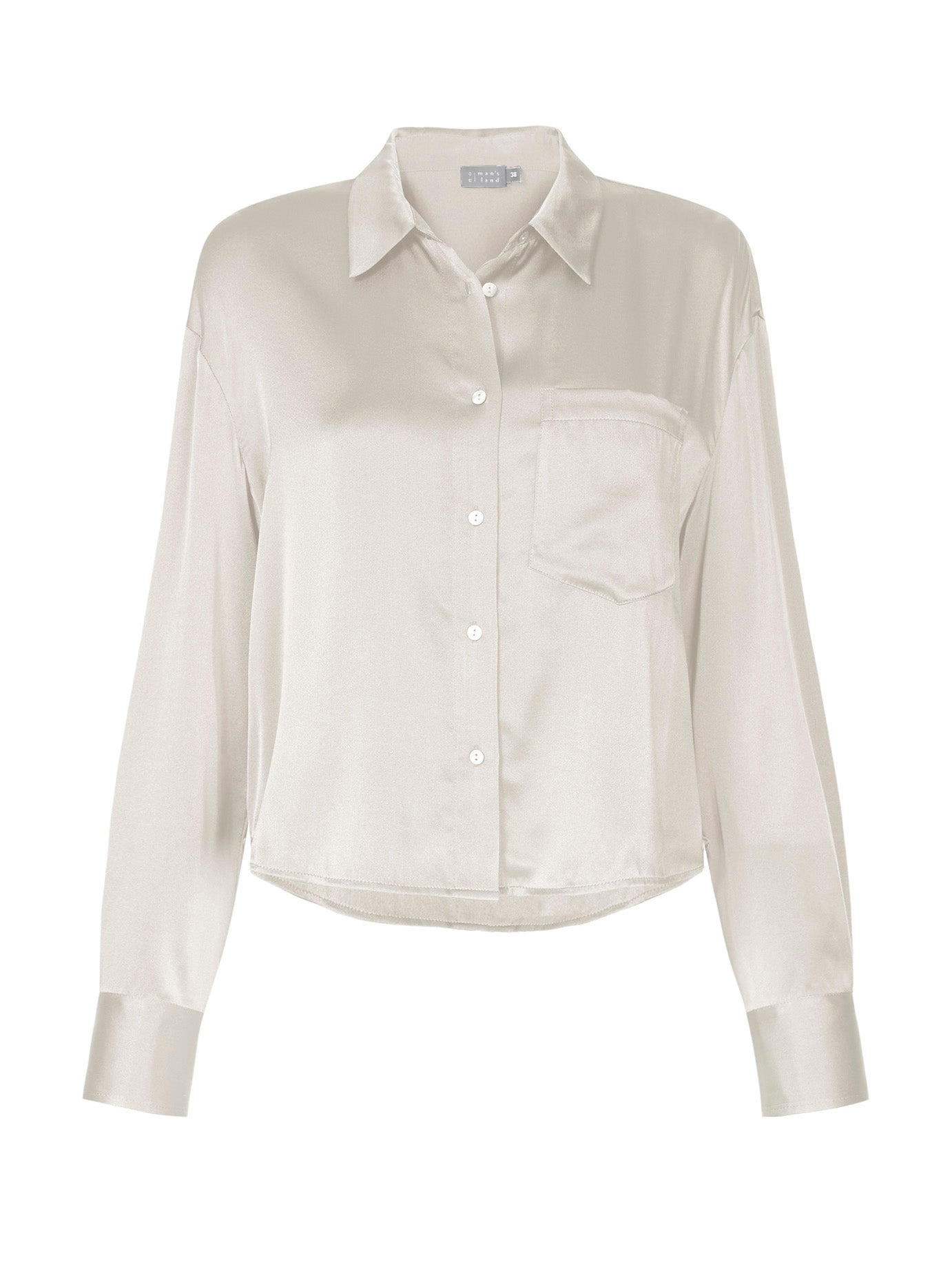 Blouse zijde - 64.756 - offwhite - no man's land