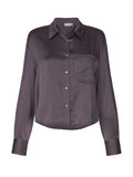 Blouse zijde - 64.756 - grijs - no man's land