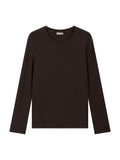 Tshirt - 66.337 - bruin - No Mands Land