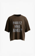 Aimee the Label - Tshirt - Elara - bruin