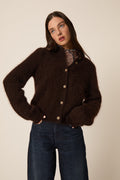 Vest - Charles - bruin - des petits hauts