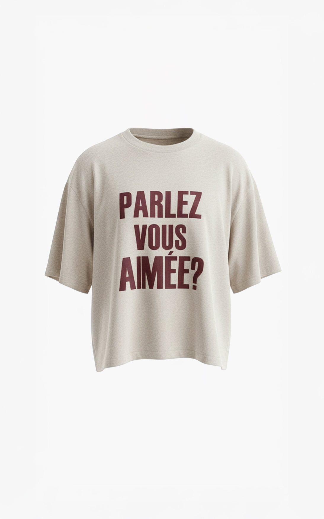 T shirt - Elara - Grijs - Aimee The Label