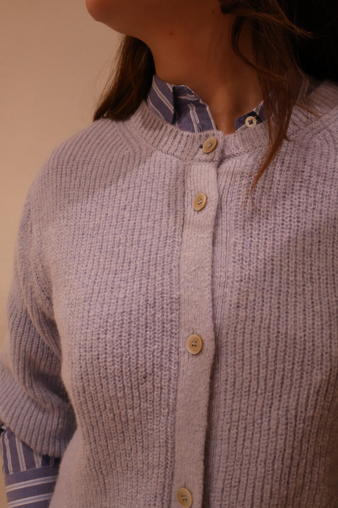Vest - Hazel - blauw - Sibin Linnebjerg
