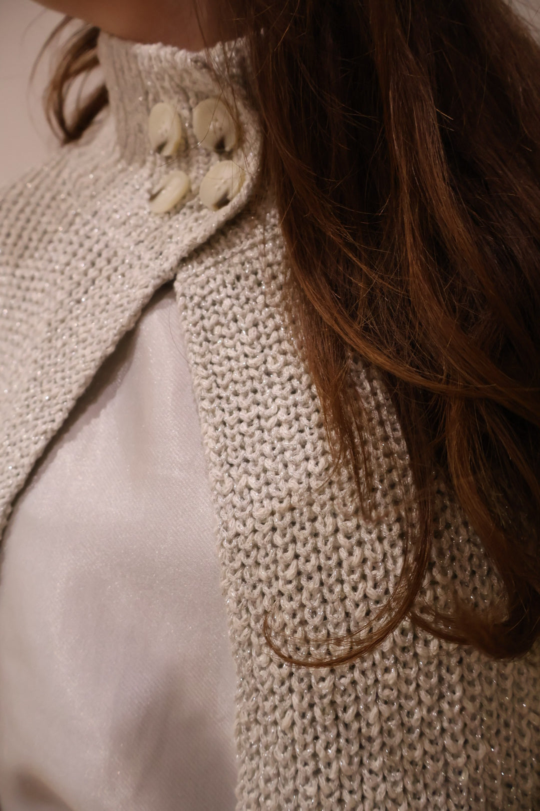 Gilet - Thoren - zilver - Aimee the Label