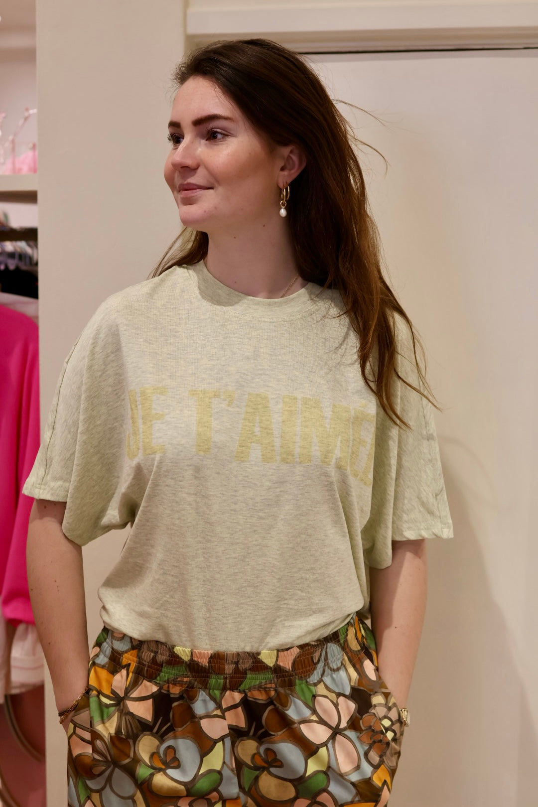 Tshirt - Benjamin - geel - Aimee the label