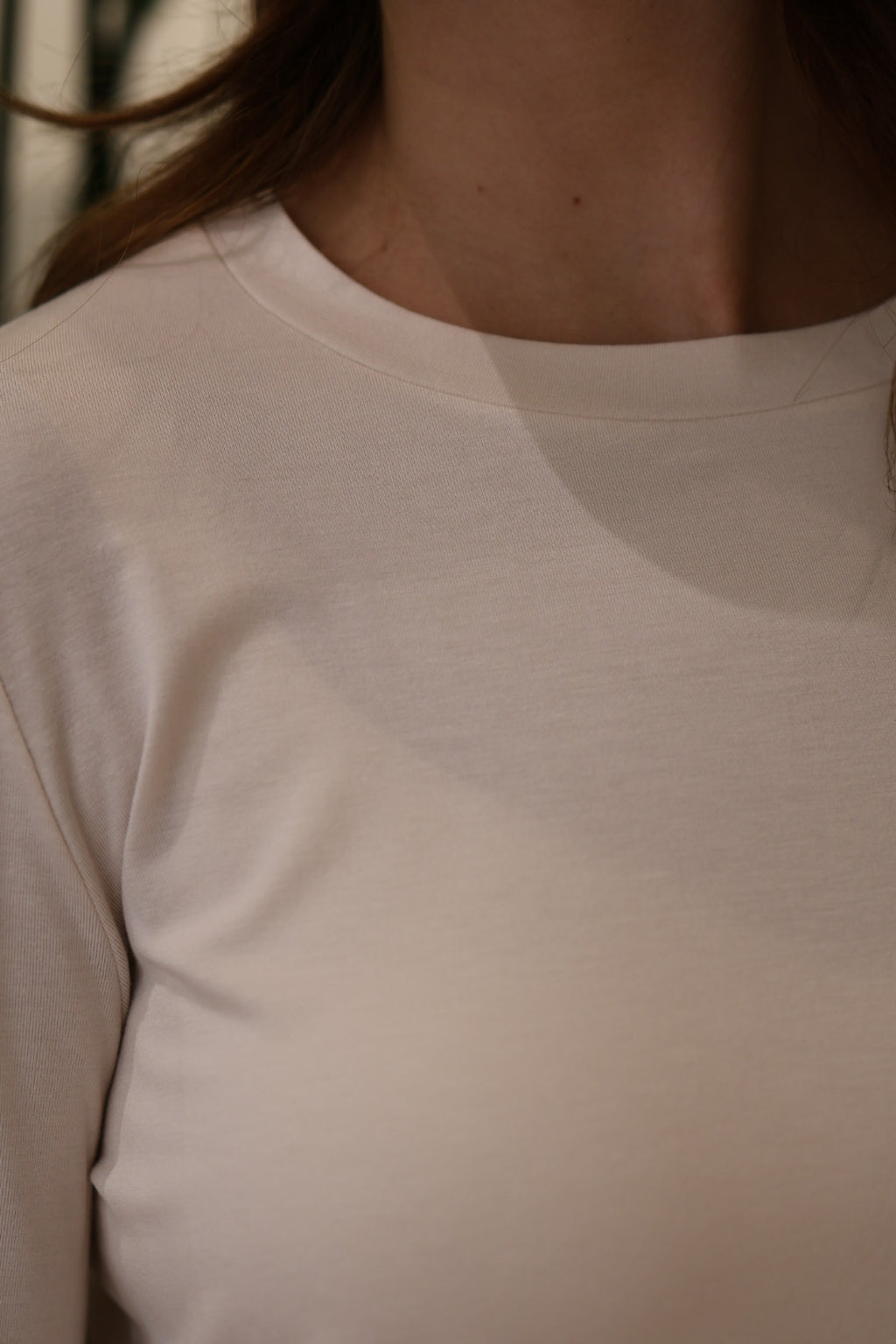 Tshirt - 66.337 - cream - No Mands Land