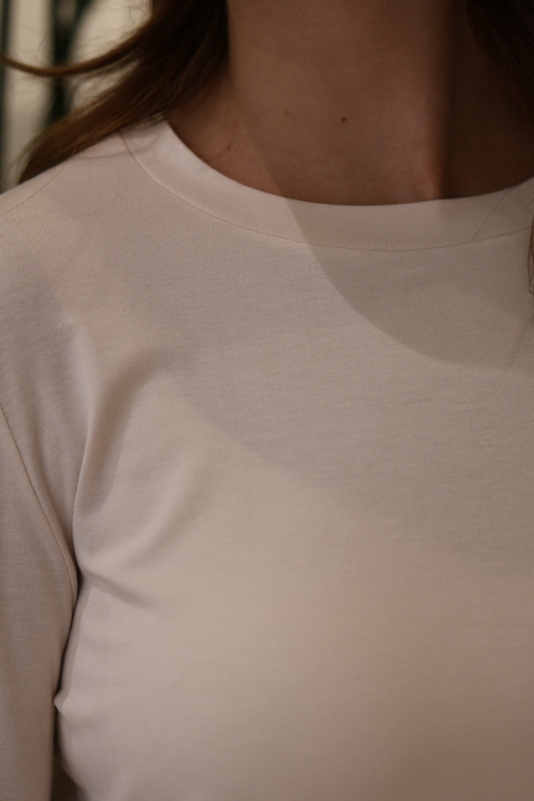 Tshirt - 66.337 - cream - No Mands Land