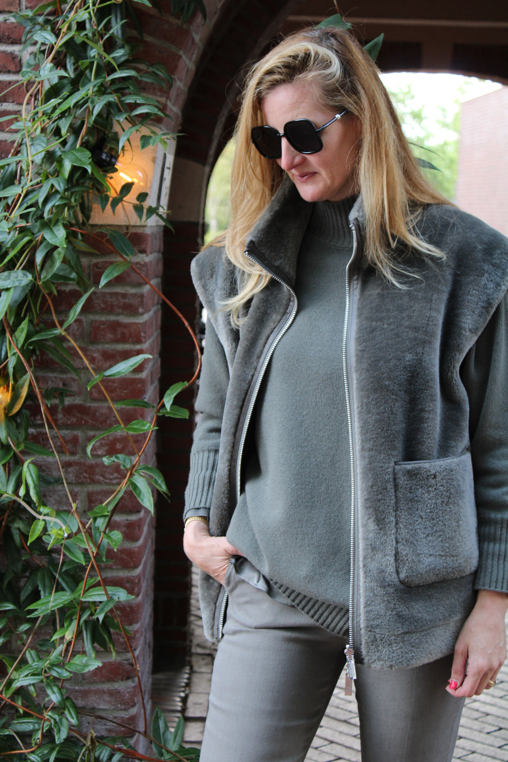 Gilet - Naval - groen - Marella