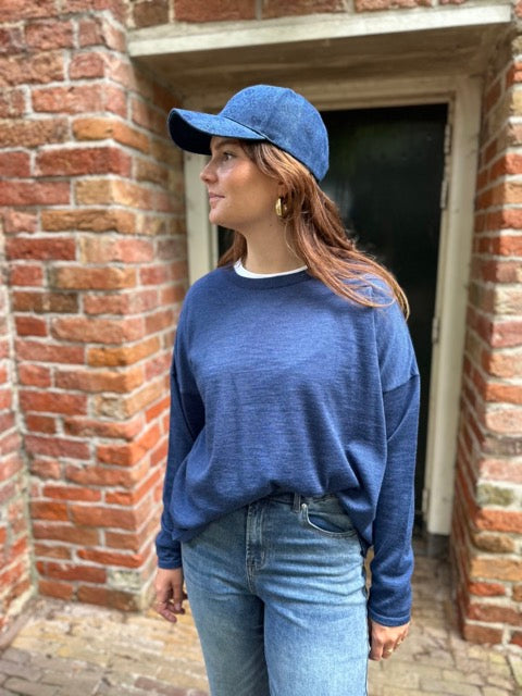 Trui - Alice - Blauw-  Sibin Linnebjerg