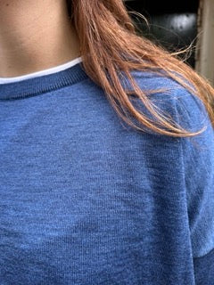 Trui - Alice - Blauw-  Sibin Linnebjerg
