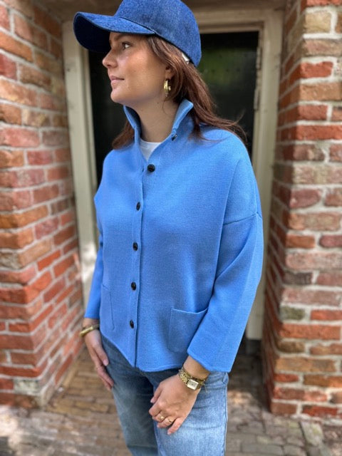 Vest - Spring - Blauw - Sibin Linnebjerg