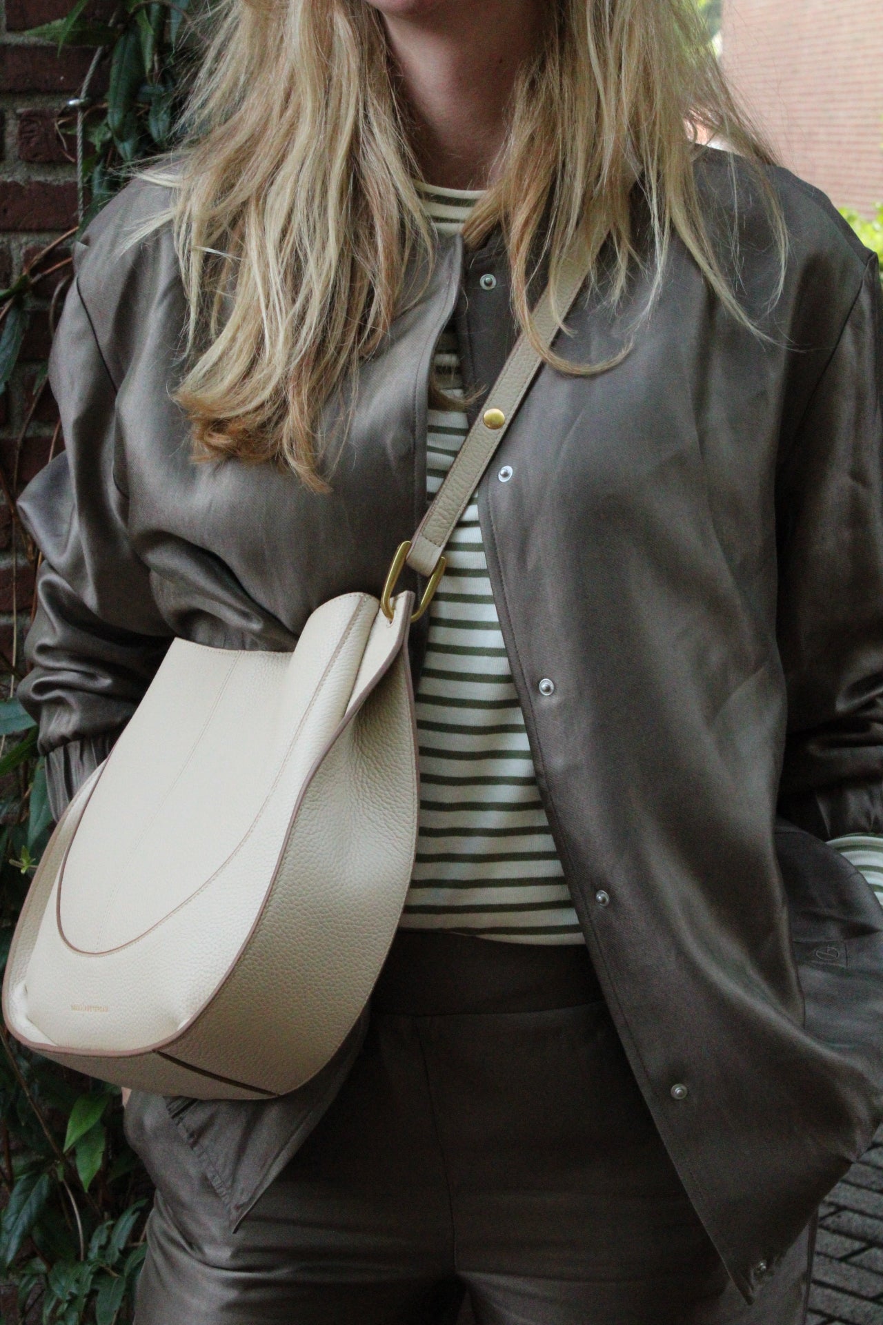 Bomber - Joy jacket - taupe - Aimee the label