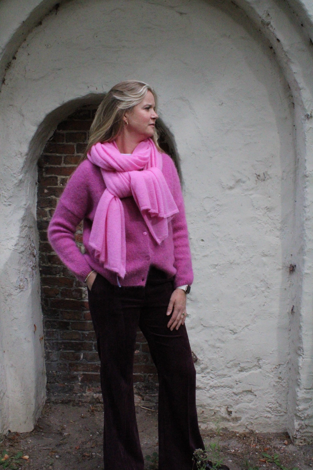 Vestje - bea - roze - Des Petits Hauts