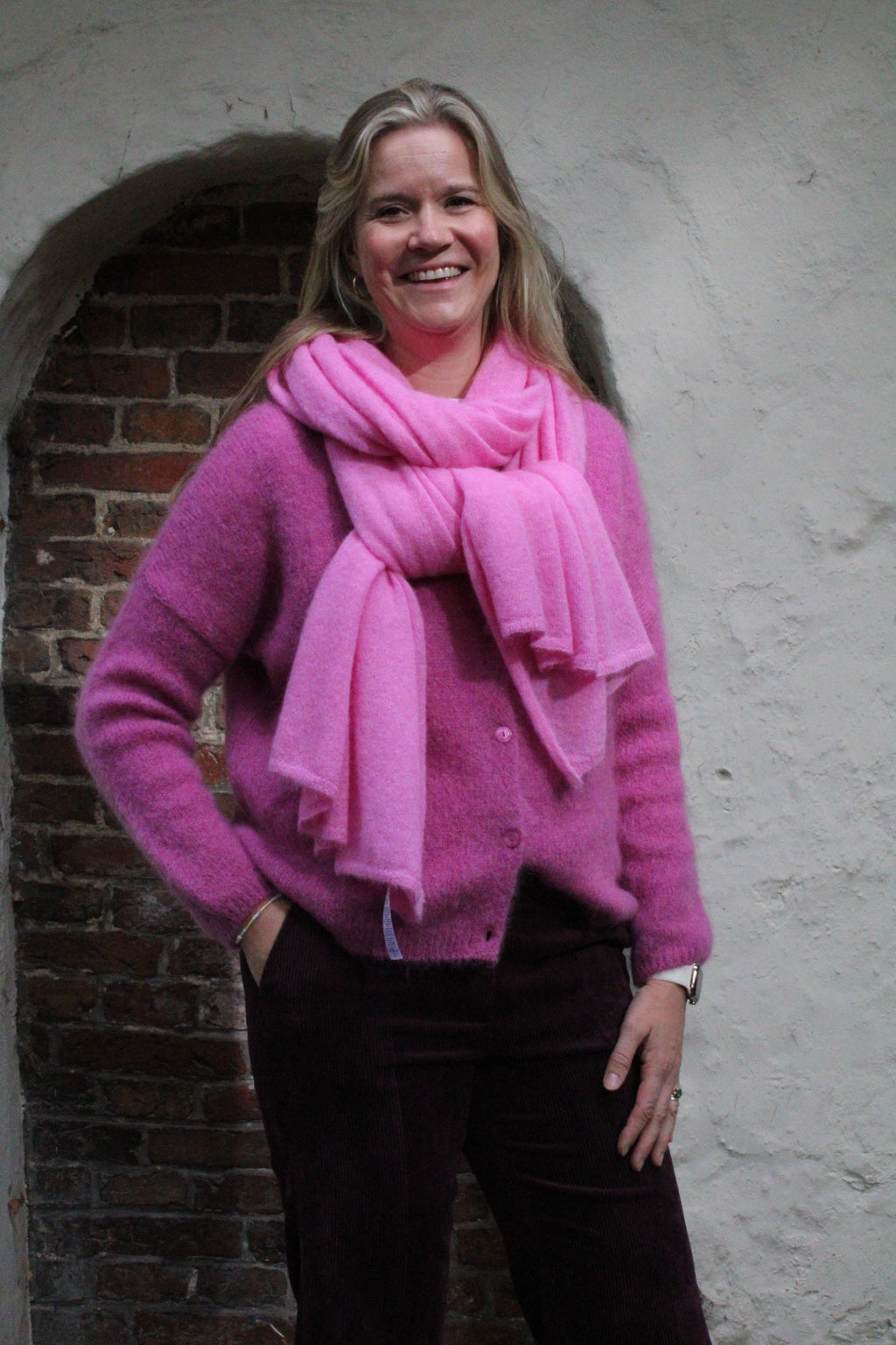 Vestje - bea - roze - Des Petits Hauts