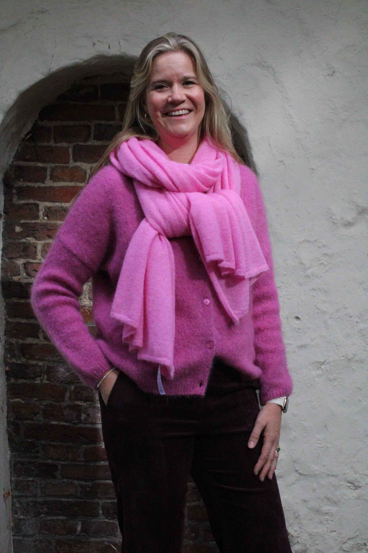 Vestje - bea - roze - Des Petits Hauts