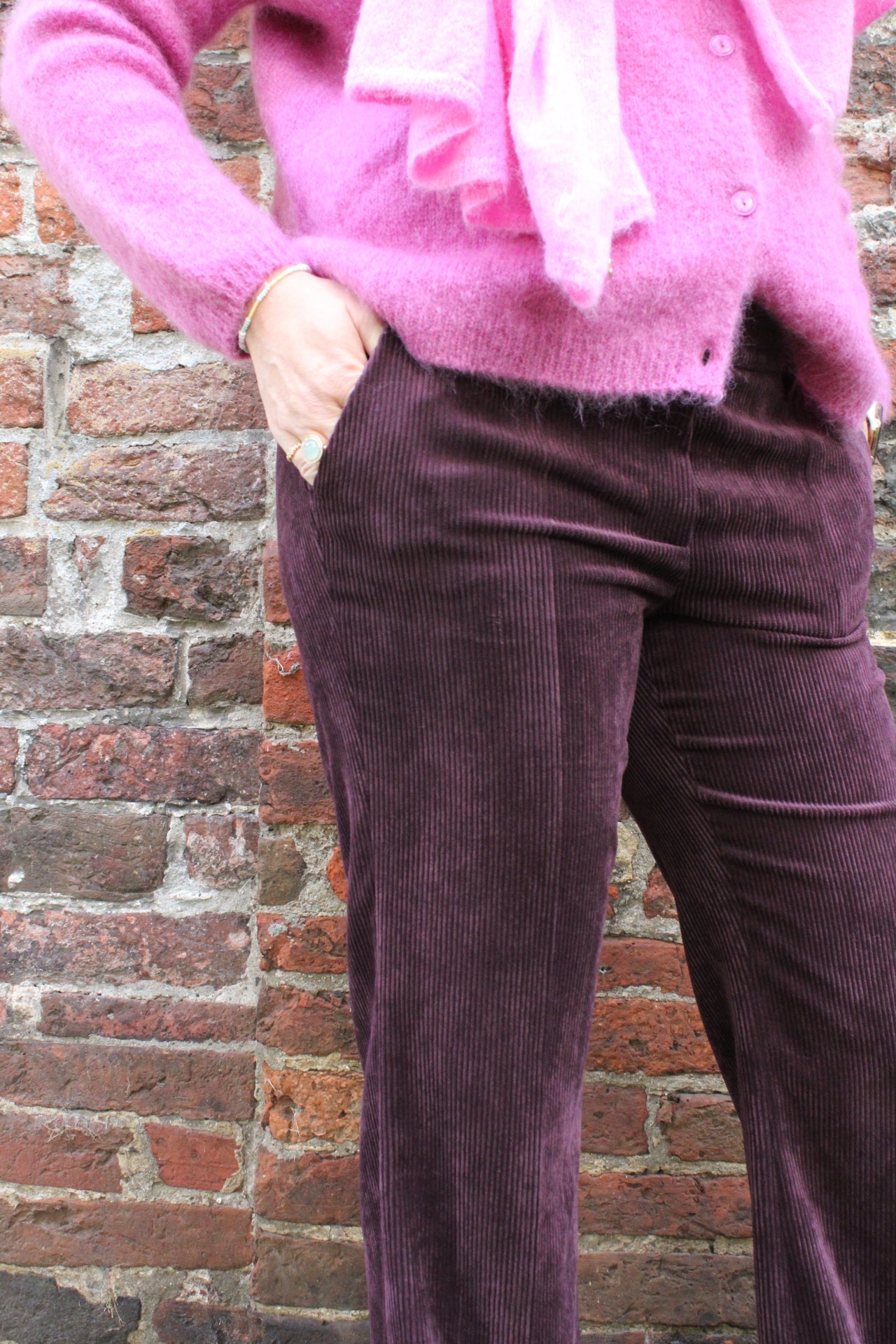 Vestje - bea - roze - Des Petits Hauts