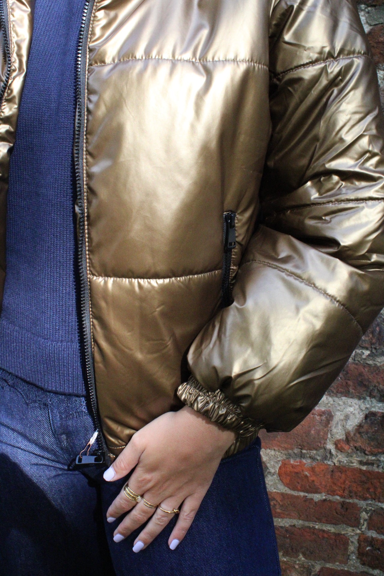 Jas brons - claire - bruin - Aimee the label