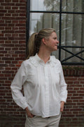 Witte blouse - joan blouse - wit - JC Sophie