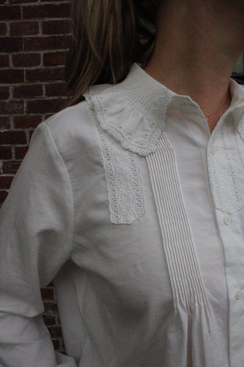 Witte blouse - joan blouse - wit - JC Sophie
