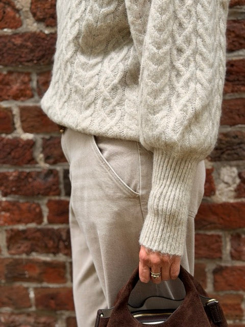 Aimee the label - Trui - Czech - beige