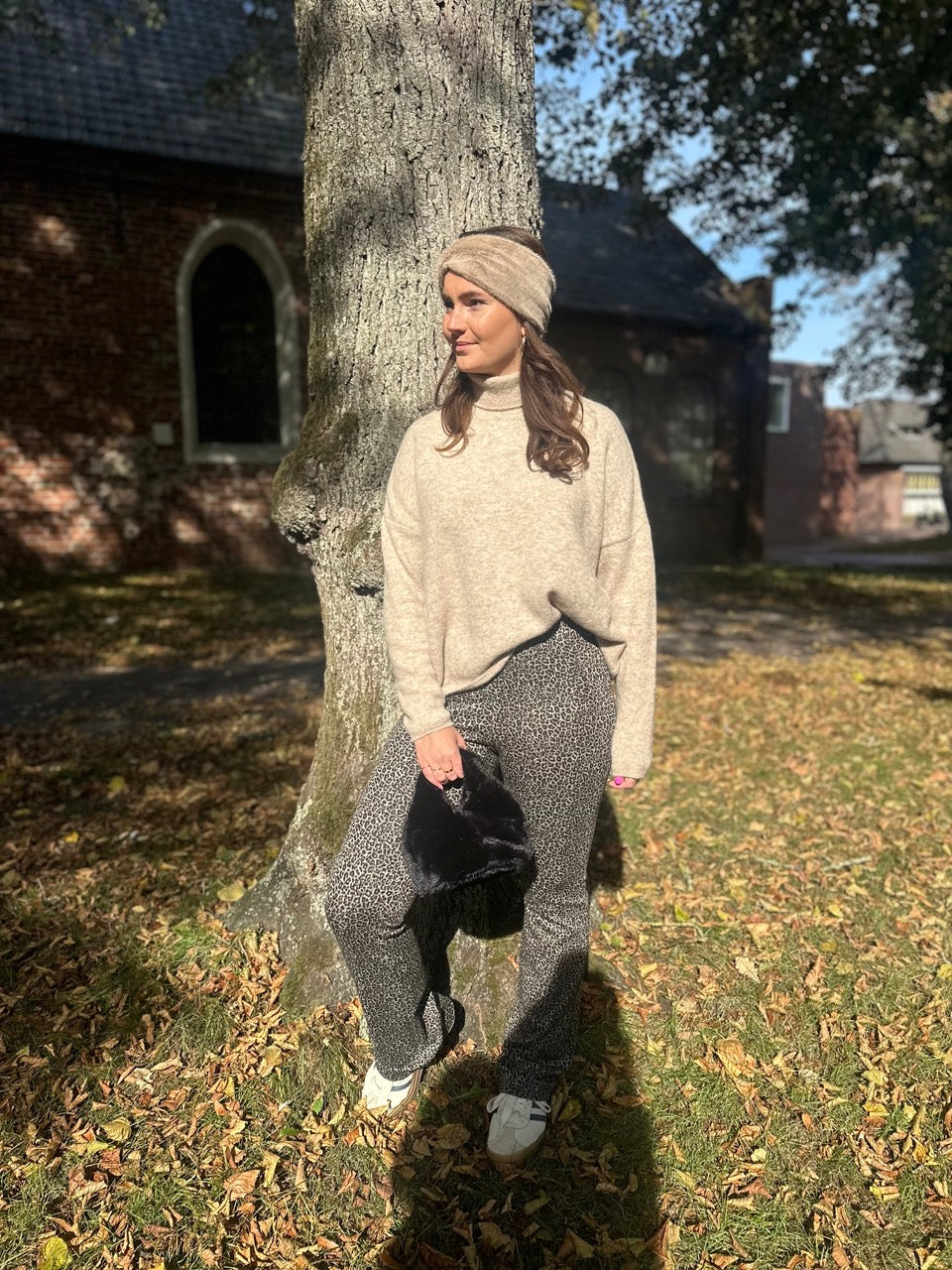 Trui coll - maribel - beige - Sibinlinnebjerg
