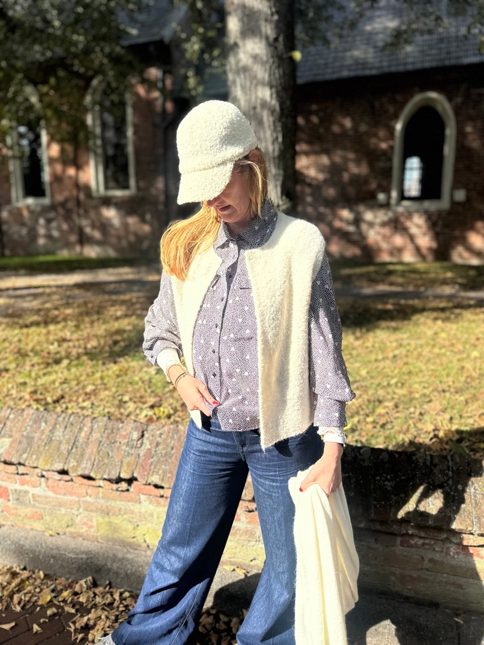 Gilet - AchilleW25 - offwhite - Des Petits Hauts