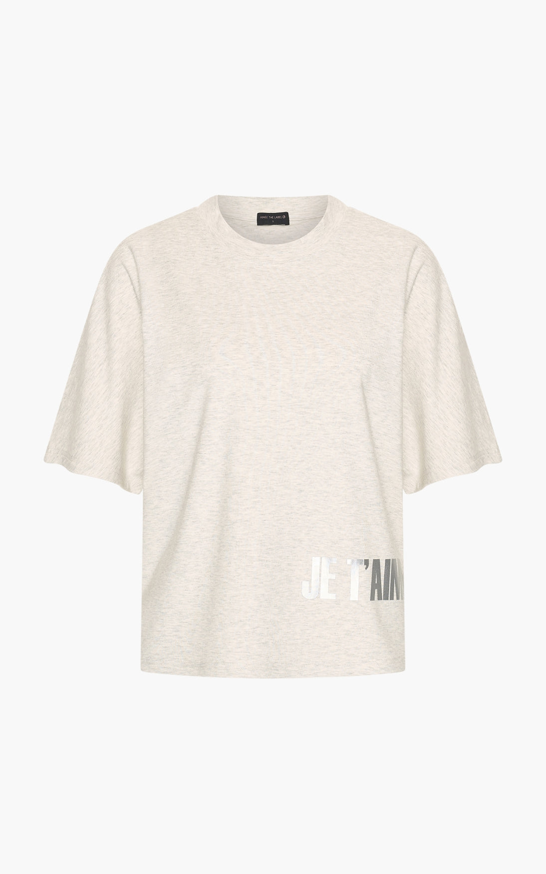 Tshirt - Yara - grijs - Aimee the label