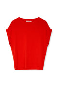T shirt - SL2123 - Ines - rood - Sibin Linnebjerg