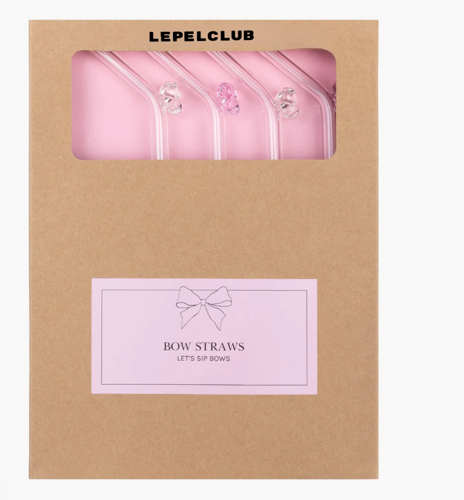 Rietjes glas strik | de lepelclub