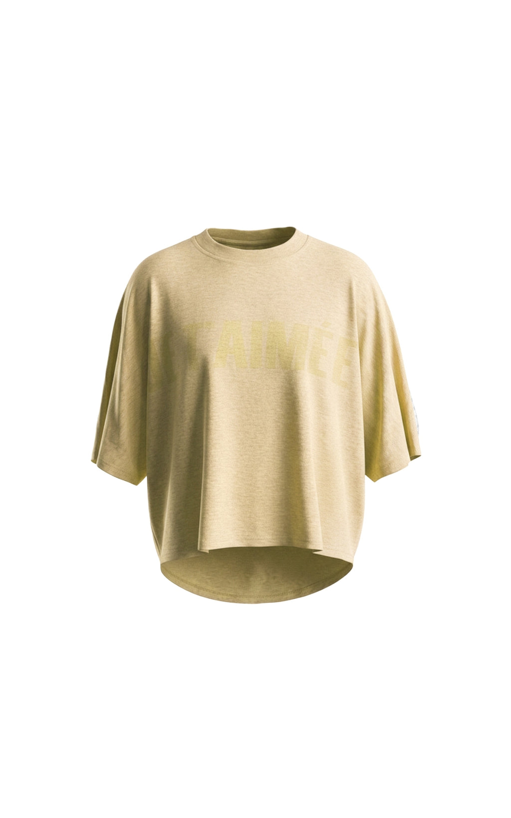 Tshirt - Benjamin - geel - Aimee the label