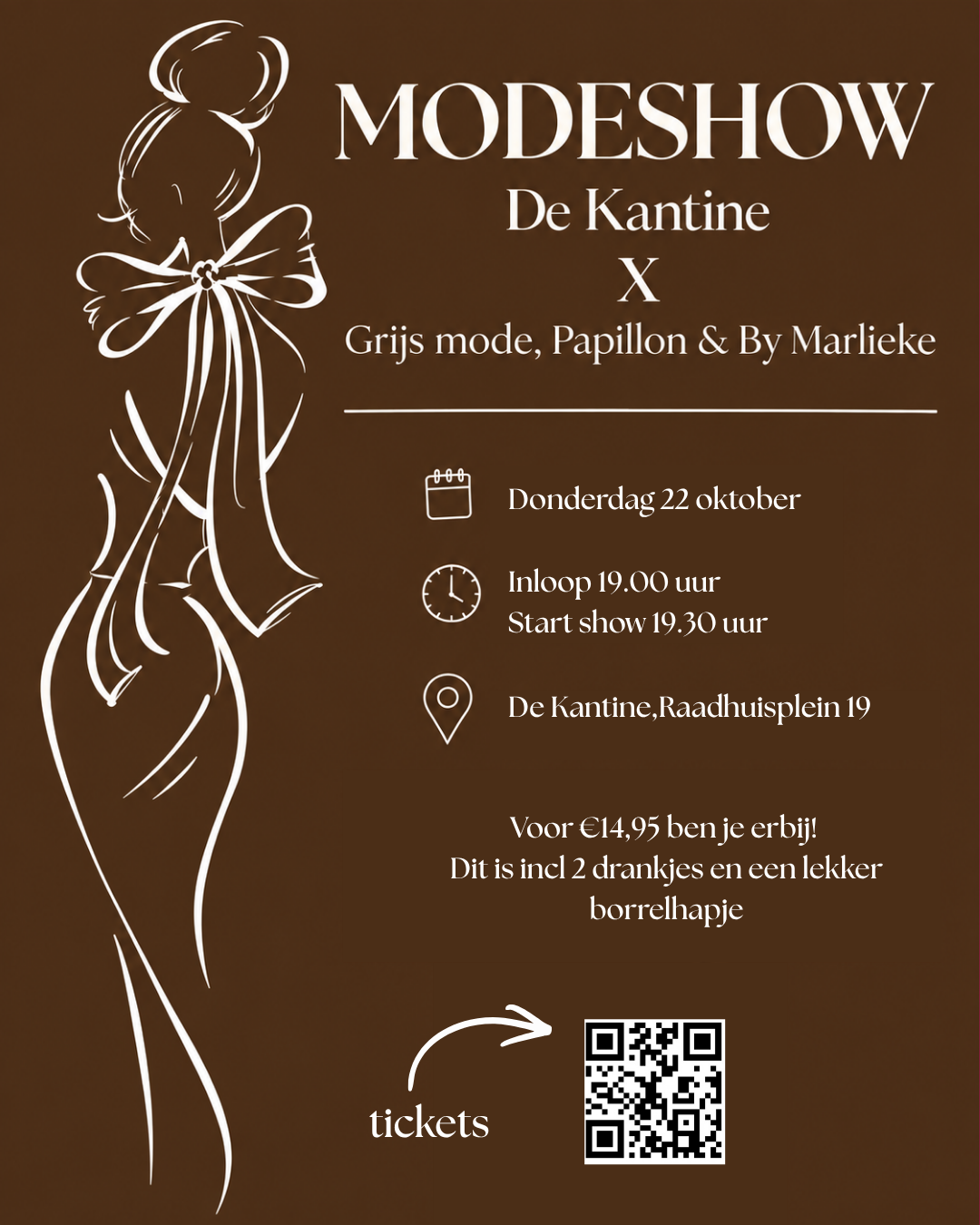 Tickets Modeshow de Kantine