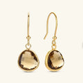 Oorbellen - Rose olive - The Finds